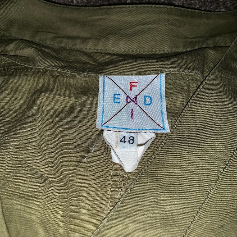 1973 Vintage FENDI (khaki  dress)